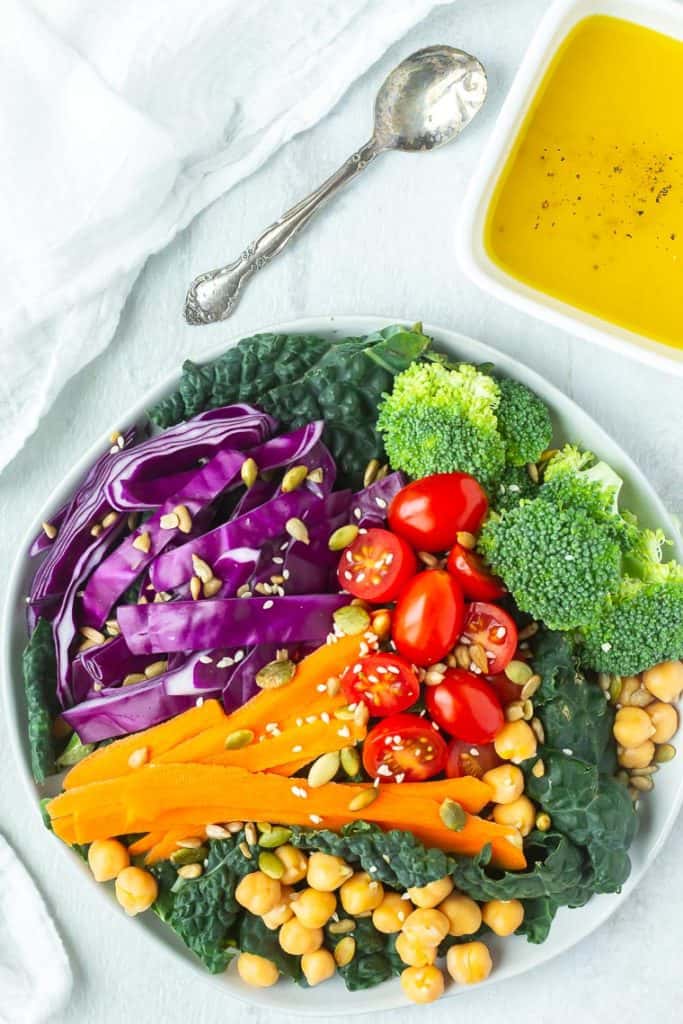 Kale Detox Salad Recipe - Delicious Little Bites