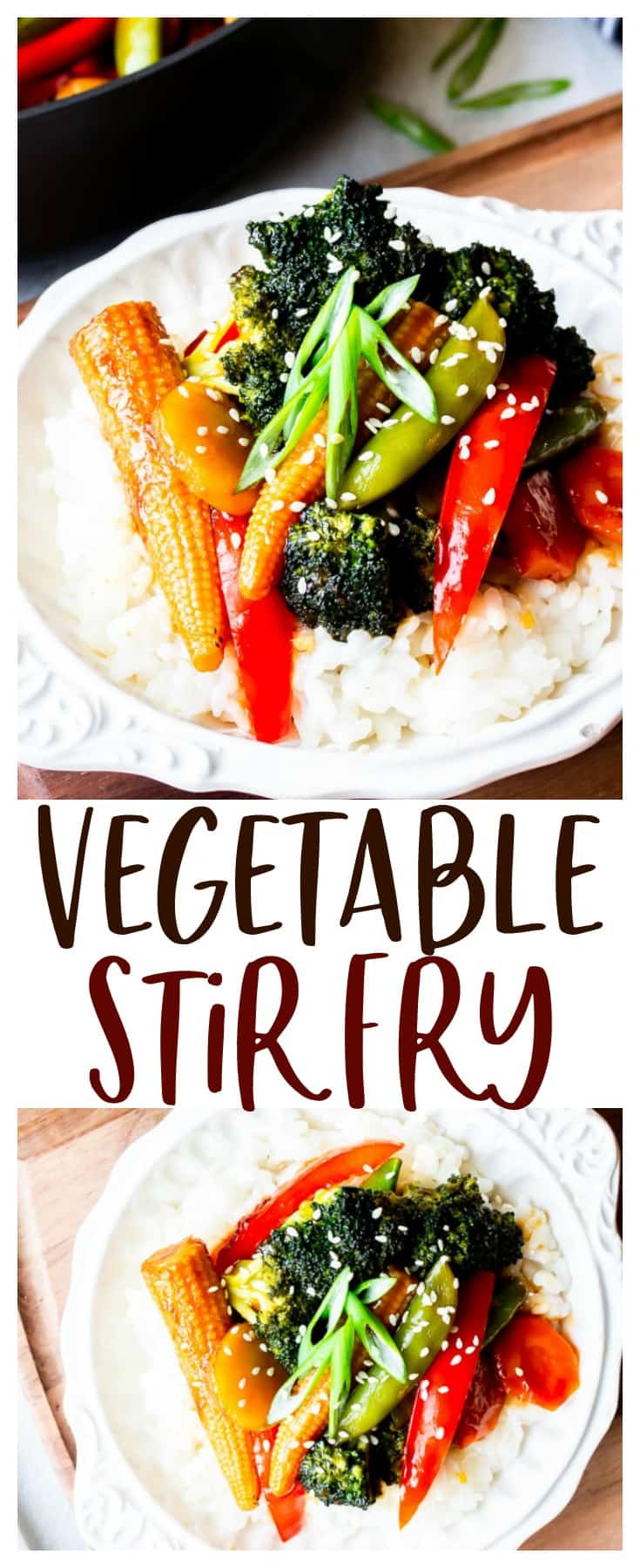 30-Minute EASY Vegetable Stir Fry Recipe - Delicious Little Bites