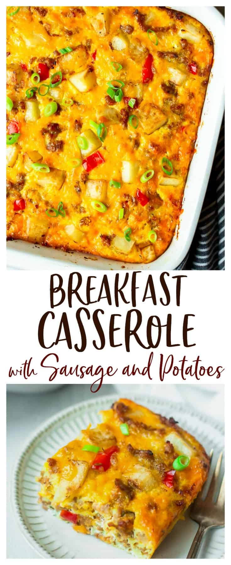 Easy Breakfast Casserole Recipe with Sausage and Potatoes
