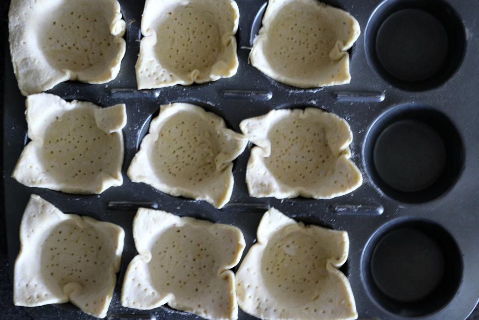 Making deeper puff pastry cups