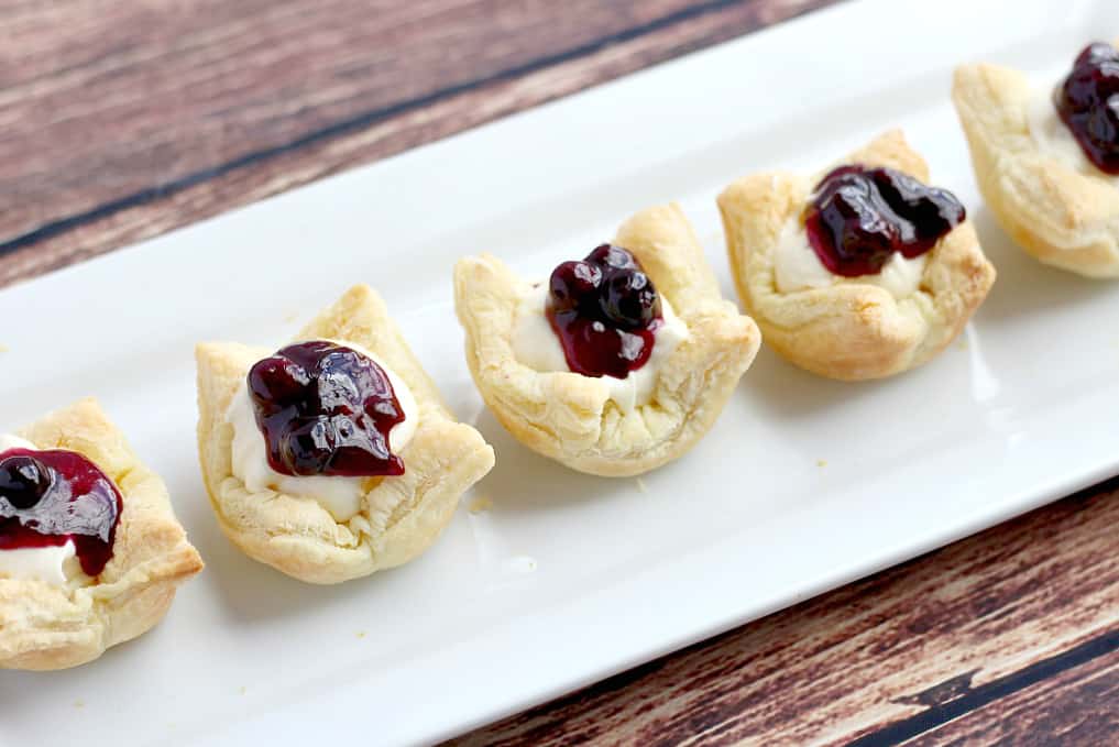 Puff Pastry Cups filled