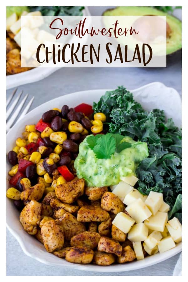 Southwestern Chicken Salad - Delicious Little Bites