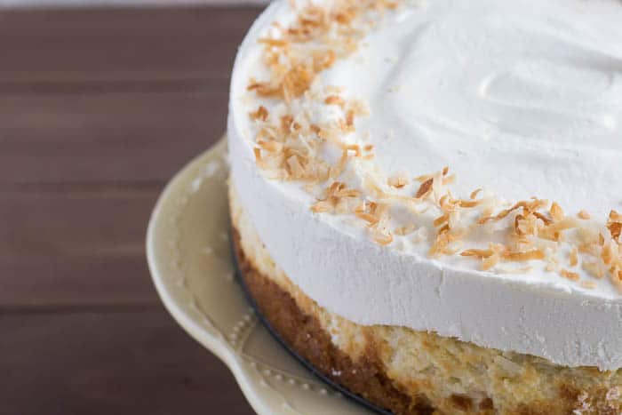 Whipped Cream and Toasted Coconut Topping