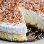 Simple Coconut Cheesecake
