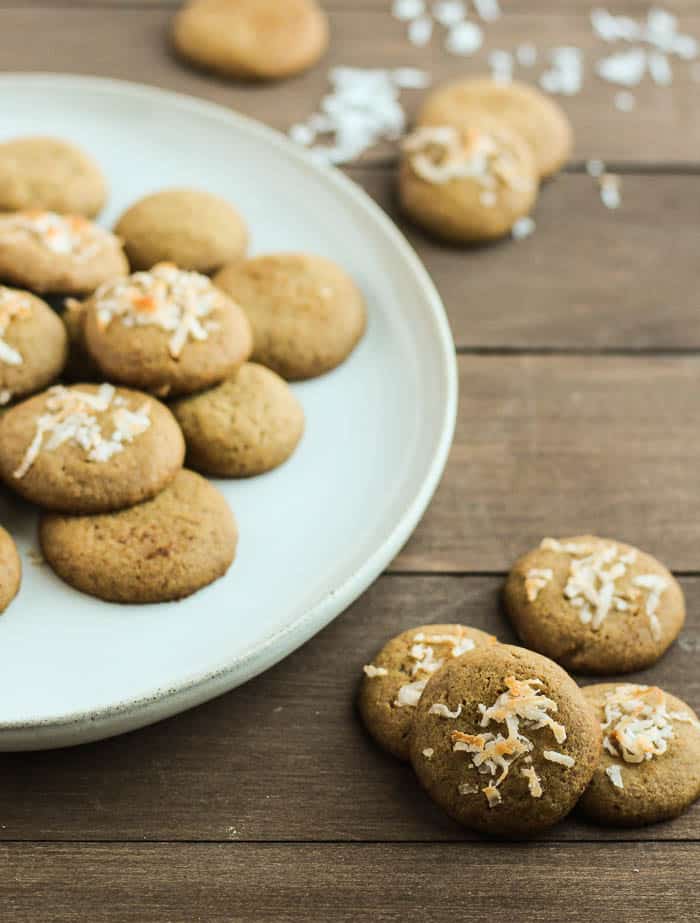 Toasted Coconut Palm Sugar Cookies