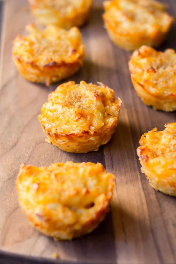 Easy Baked Mac and Cheese Cups Recipe - Delicious Little Bites