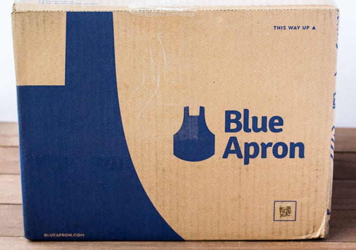 A Blue Apron Box