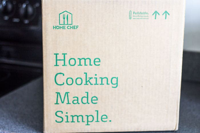 January 2018 Home Chef Meal Kit Review Box