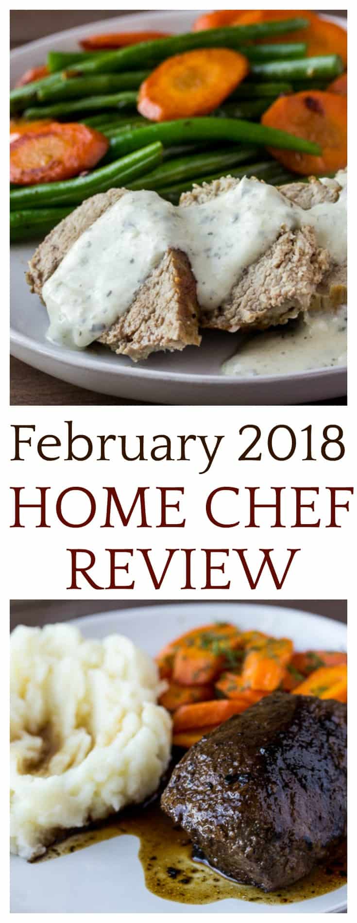 Check out the 4 meals and one smoothie in this February 2018 Home Chef review! It's my favorite meal kit subscription box so far! There is also a link to save $30 on your first order! | #homechef #homechefreview #subscriptionbox #mealkits