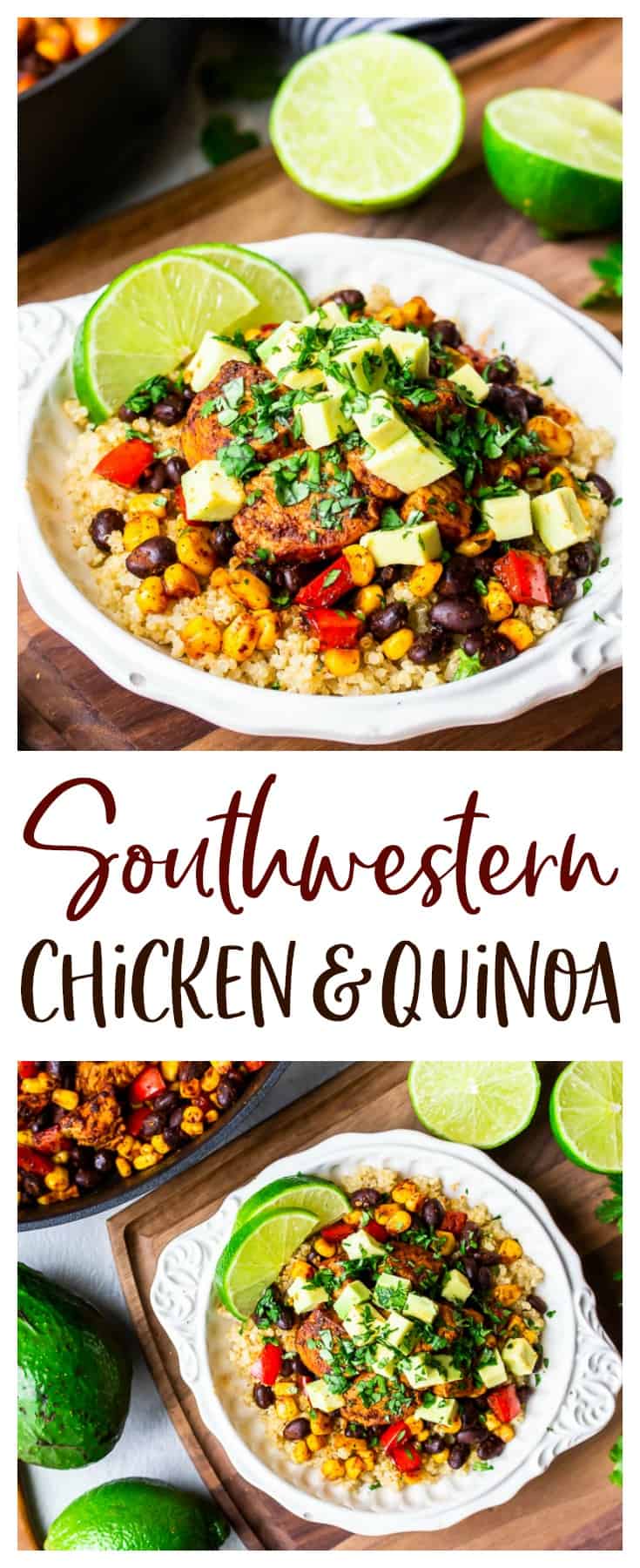 Southwestern Chicken and Quinoa Recipe Delicious Little Bites