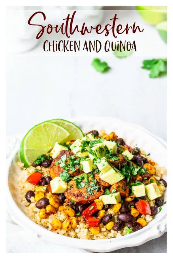 Southwestern Chicken and Quinoa Recipe - Delicious Little Bites