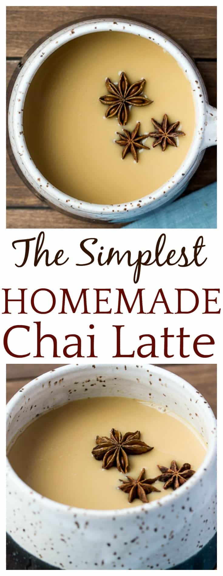 After spending a bit too much money on fancy coffee house chai tea latte, a little "what if" led to the creation of this super simple Homemade Chai Tea Latte! Save time and money with this easy hack to make them yourself anytime you want! #homemade #chaitea #chaitealatte #homemadechaitea #easyrecipes #dlbrecipes