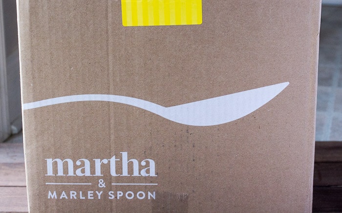 March 2018 Martha Marley Spoon Review Box
