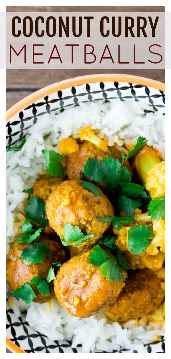 Looking for an easy recipe for your Instant Pot? Something a bit different, yet super flavorful? Try this Coconut Curry Meatballs recipe made with Farm Rich Homestyle Meatballs! It's a delicious main dish your whole family will love! | #ad #dlbrecipes #curry #meatballs #farmrich