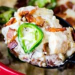 A Scoop of Low Carb Jalapeno Popper Chicken Casserole
