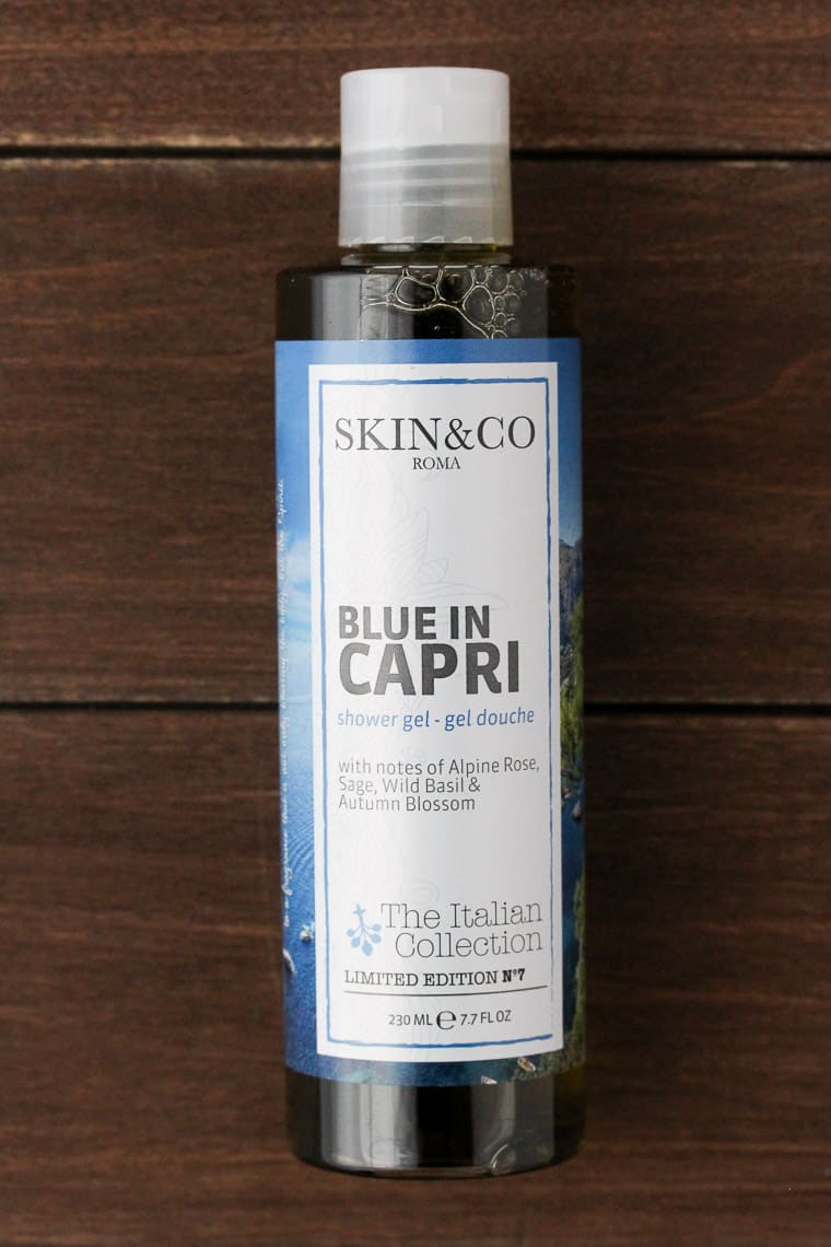 Skin&Co Roma Blue in Capri Shower Gel