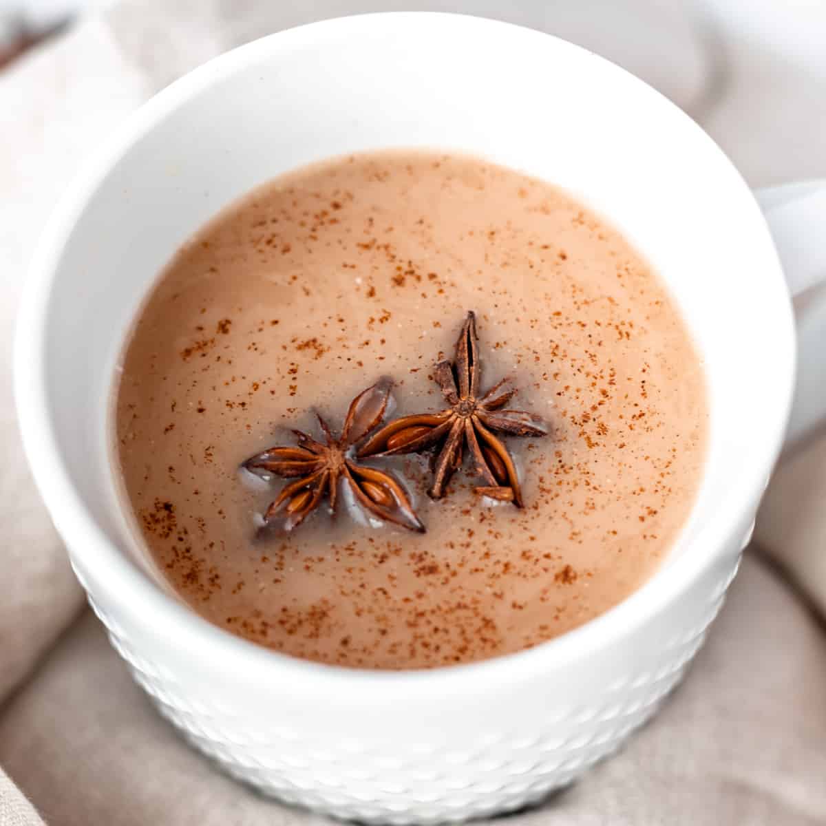 Coconut Chai Latte - Delicious Little Bites