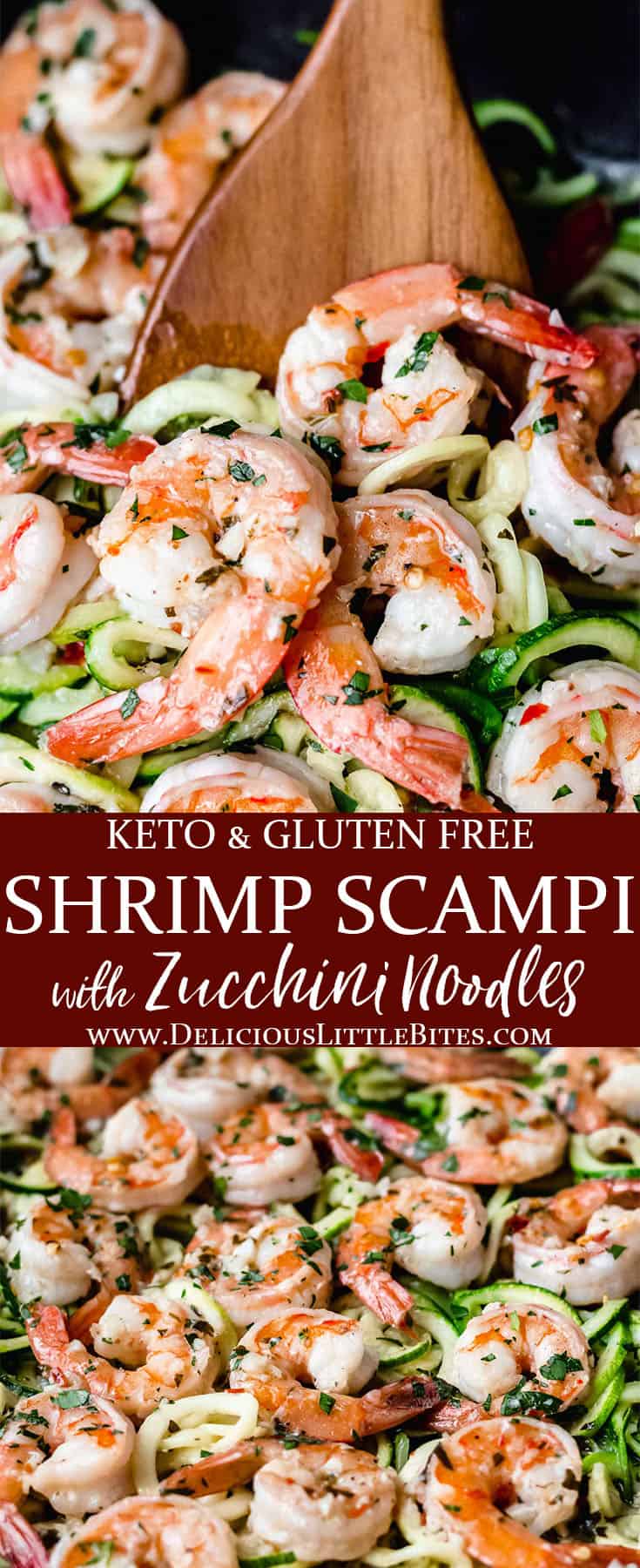 BEST EASY Keto Shrimp Scampi - Delicious Little Bites