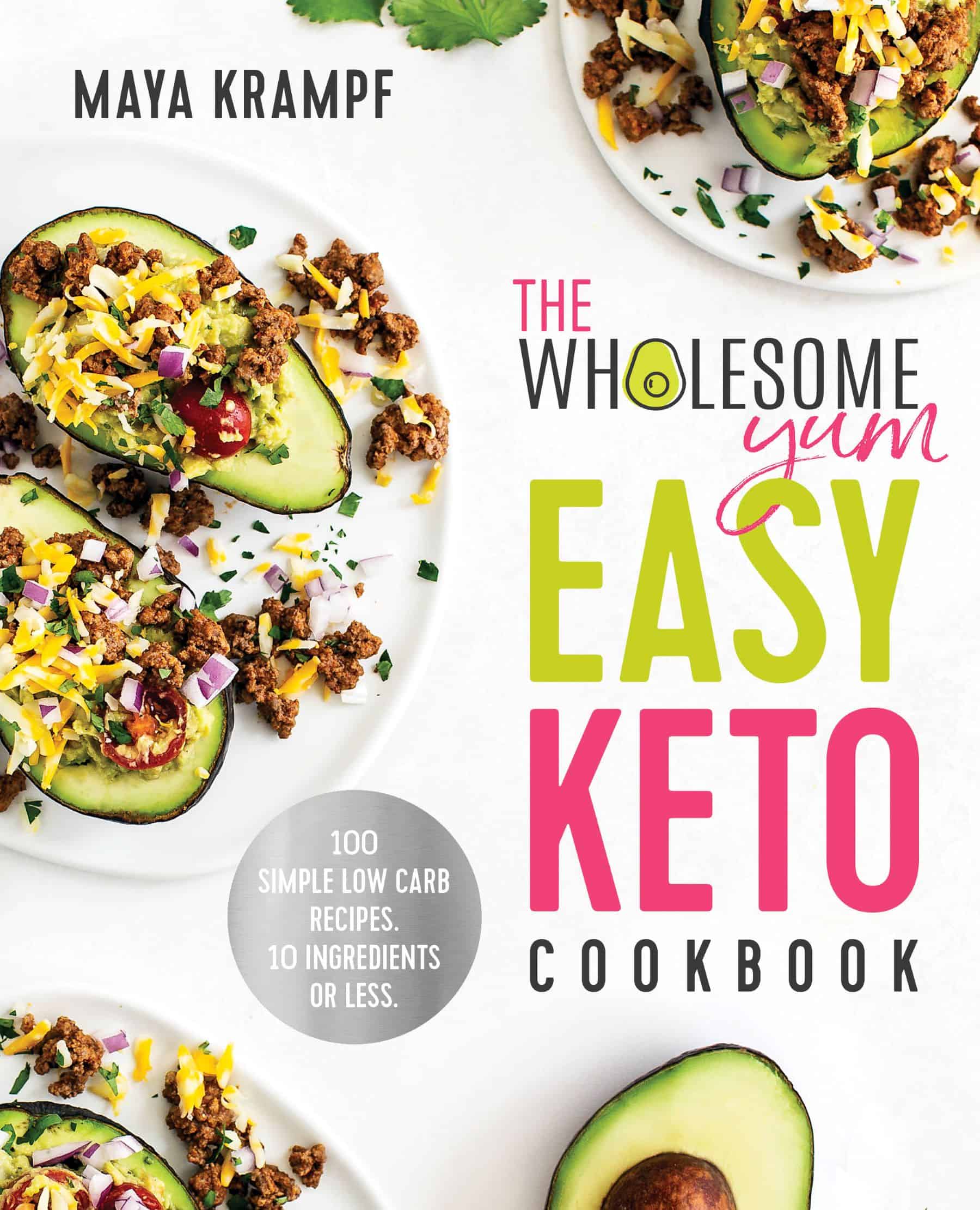 The Wholesome Yum Easy Keto Cookbook Image