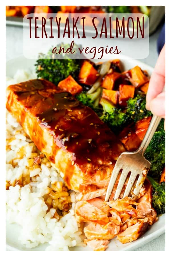 Easy Sheet Pan Teriyaki Salmon and Vegetables - Delicious Little Bites
