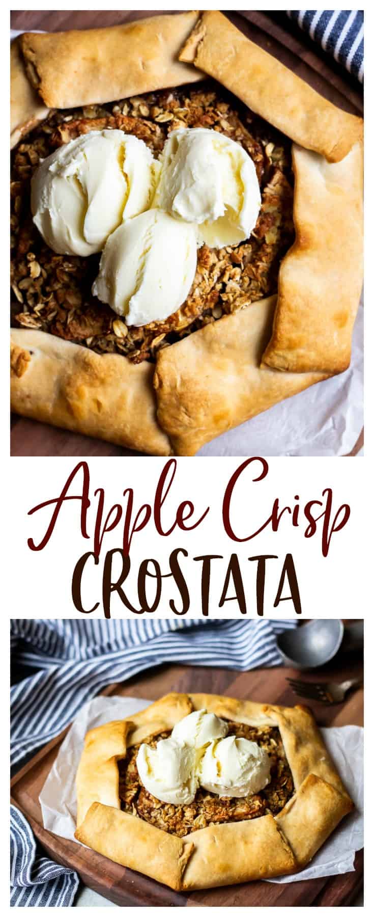 Apple Crisp Crostata Recipe - Delicious Little Bites