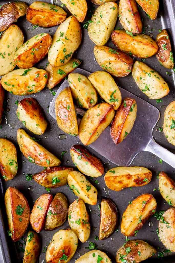 Crispy Oven Roasted Potato Wedges Recipe - Delicious Little Bites