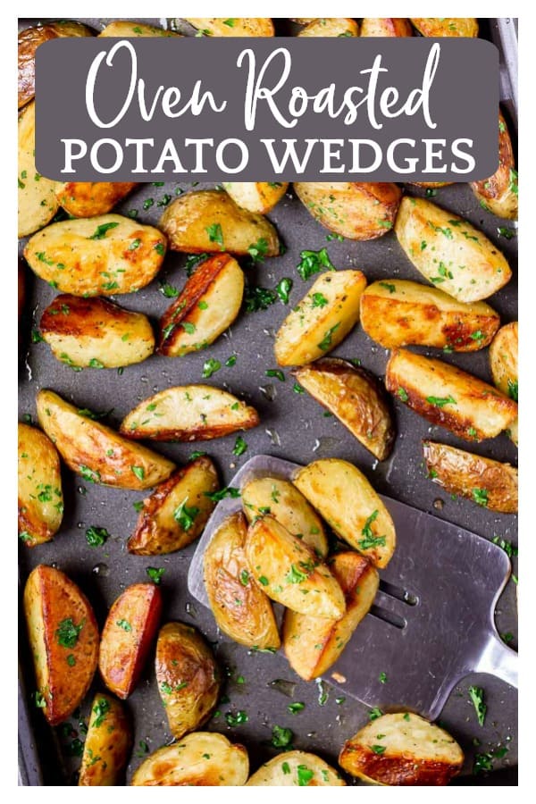 Crispy Oven Roasted Potato Wedges Recipe - Delicious Little Bites