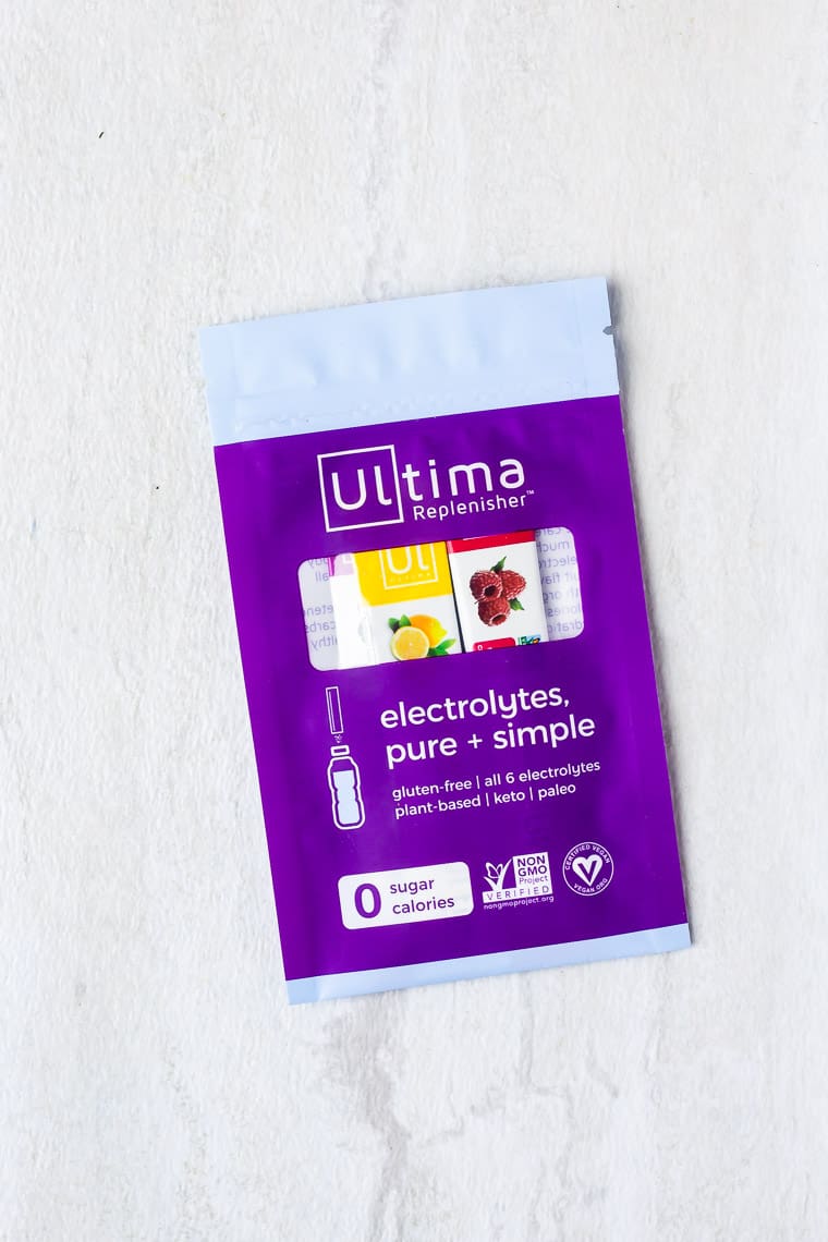 Pack of Ultima Replenisher on a white background