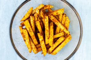 Keto Seasoned Rutabaga Fries Recipe - Delicious Little Bites