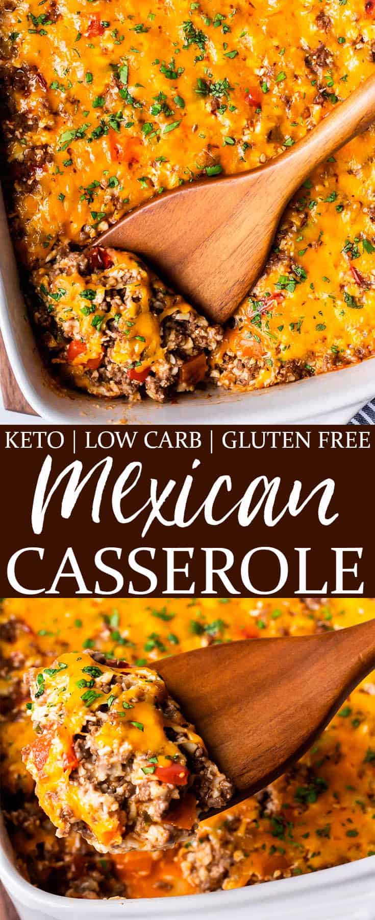 Keto Mexican Casserole - Delicious Little Bites