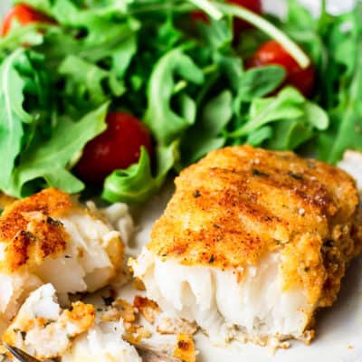 Pan-Fried Cod Recipe (Gluten Free & Keto Friendly) - Delicious Little Bites