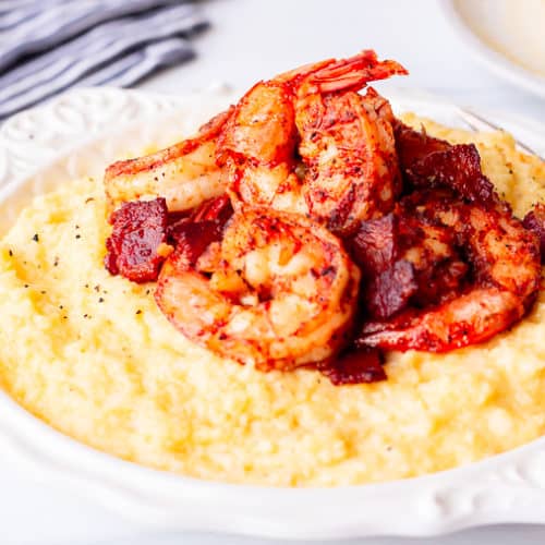 Keto Cajun Shrimp and Grits Delicious Little Bites