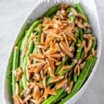 Green Beans with Almonds (Low Carb + Gluten Free) - Delicious Little Bites