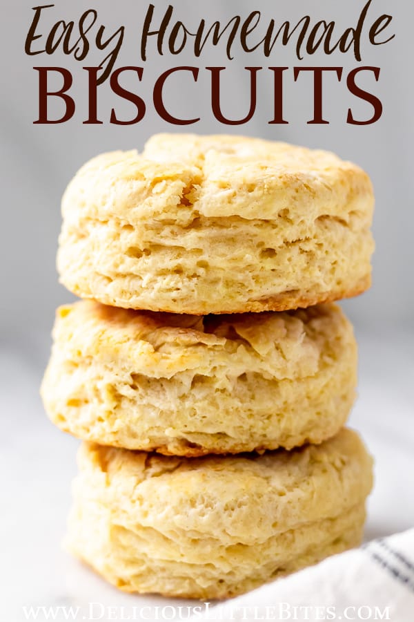 Easy Homemade Country Biscuits - Delicious Little Bites