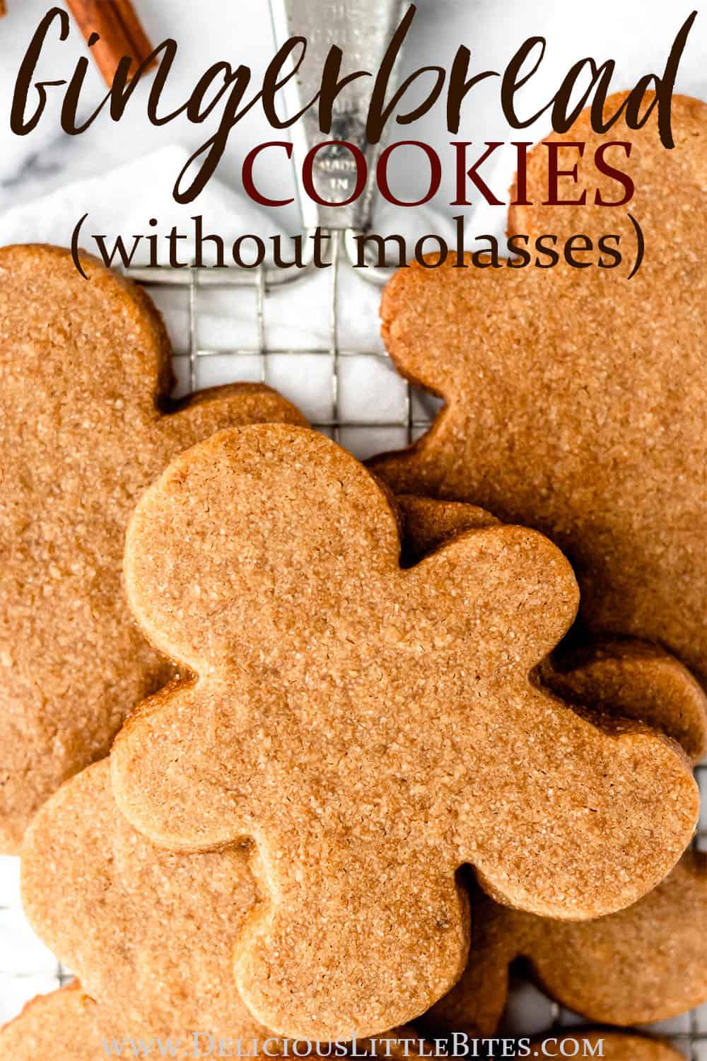 Gingerbread Cookies Without Molasses - Delicious Little Bites