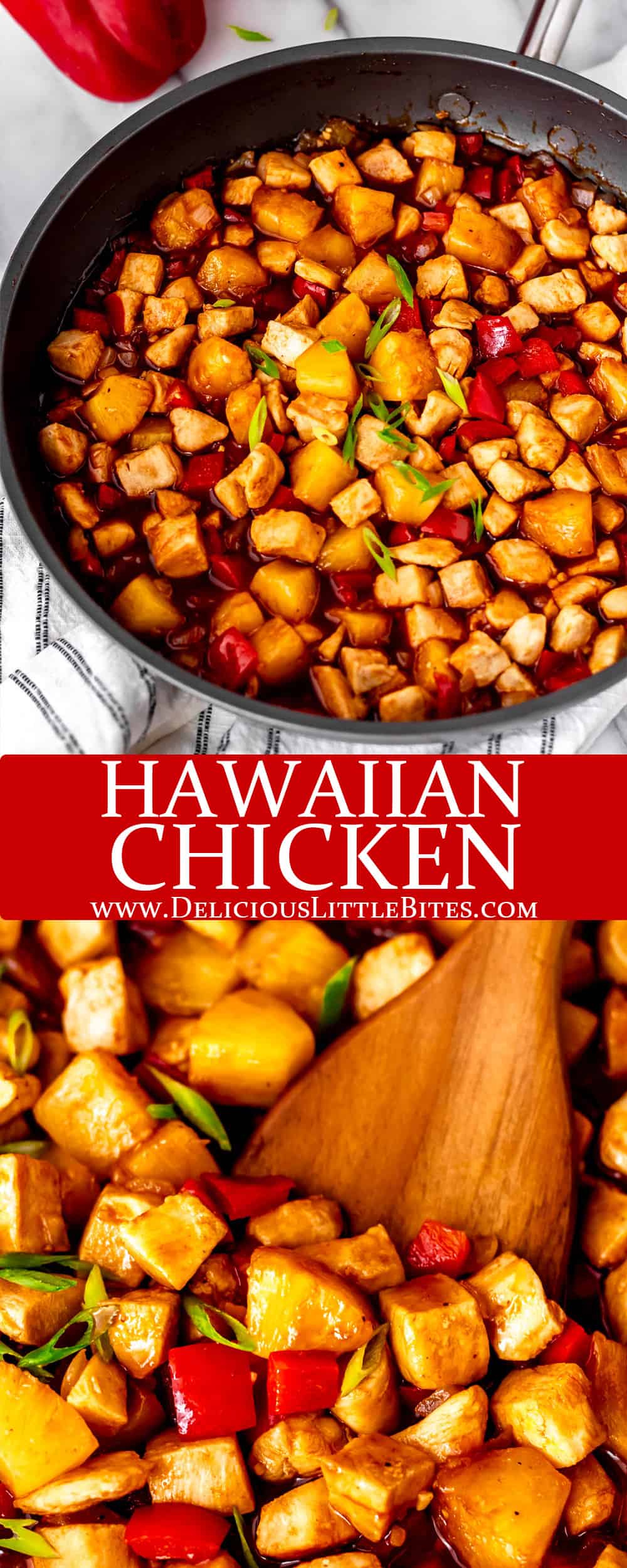 Hawaiian Chicken - Delicious Little Bites