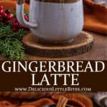 gingerbread syrup (and latte) — the farmer's daughter