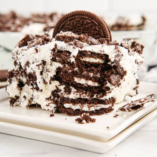 Oreo Icebox Cake - Delicious Little Bites