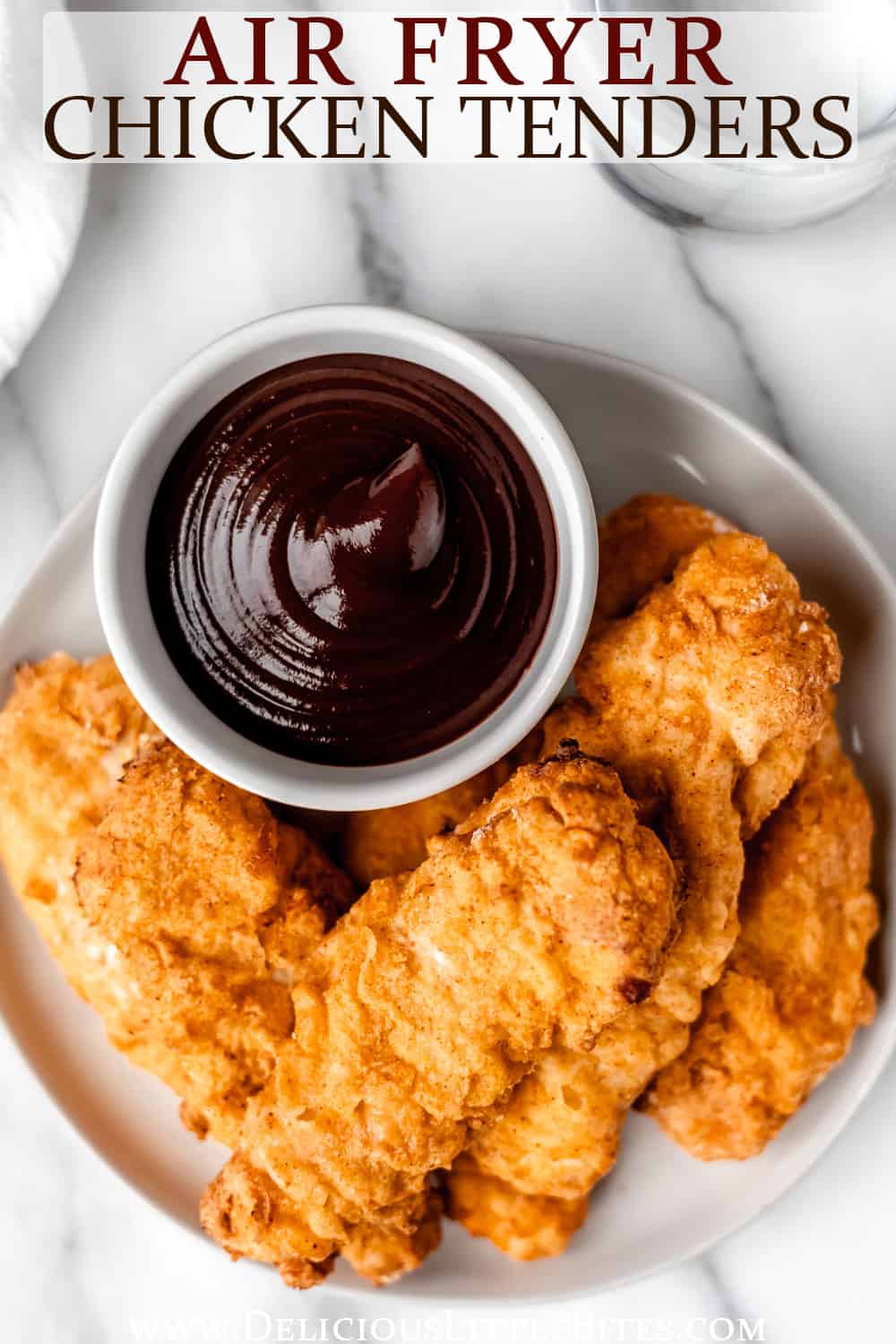 Crispy Air Fryer Chicken Tenders - Delicious Little Bites