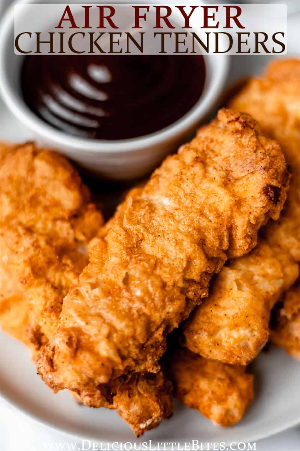 Crispy Air Fryer Chicken Tenders - Delicious Little Bites