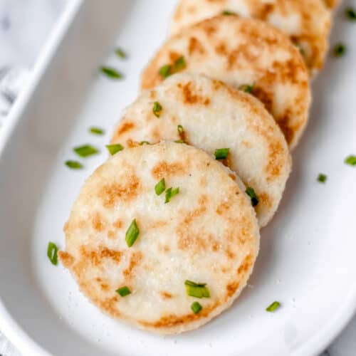 Fried Grits Cakes Delicious Little Bites