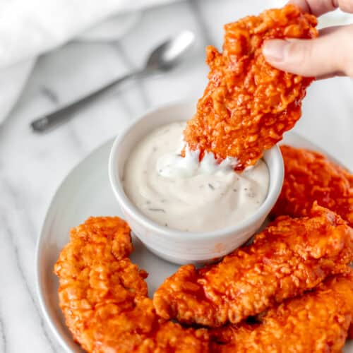 Buffalo Chicken Tenders Delicious Little Bites