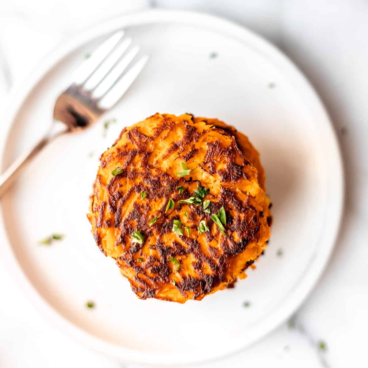 Sweet Potato Hash Browns - Easy Recipe with Shredded Sweet Potatoes