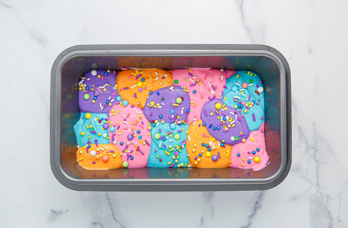 Pastel Ice Cream Plastic Serving Tray