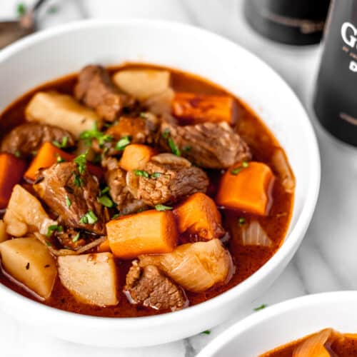 Instant Pot Guinness Beef Stew - Delicious Little Bites