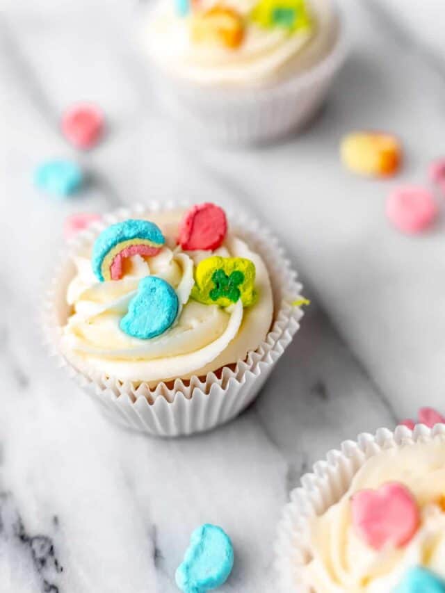 Lucky Charms Cupcakes Story